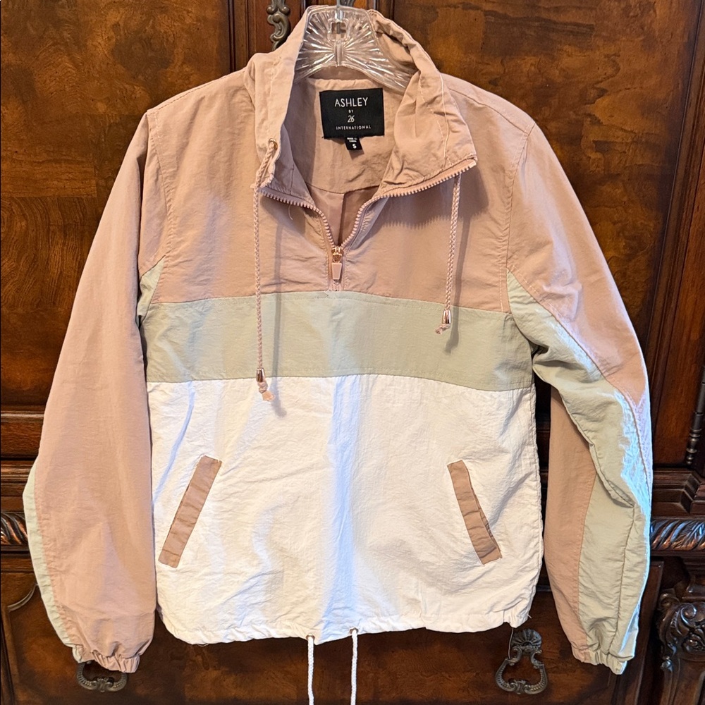 Ashley By 26 International Pink and White Jacket